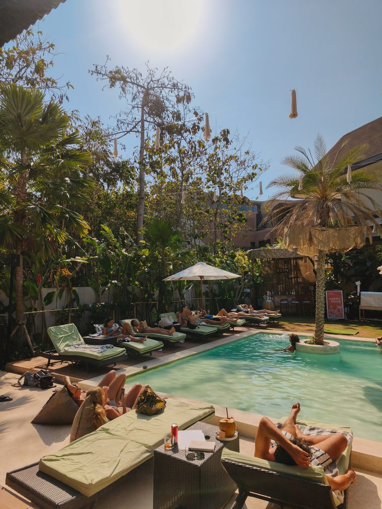 pool day in uluwatu